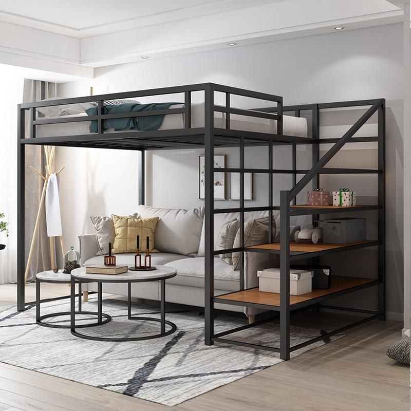 Home Furniture Bunk Bed for Adult and Child with Stairs