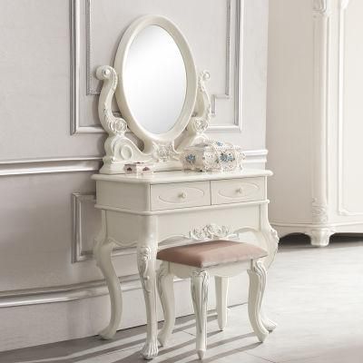 European Bedroom Makeup Dresser with Mirror