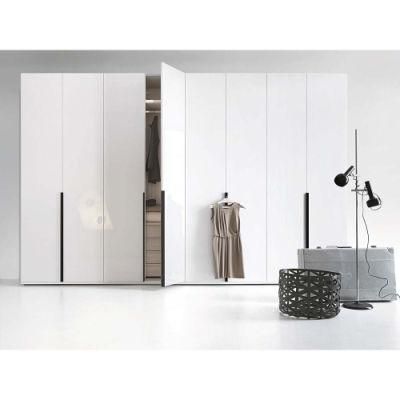 Wholesale White Color Simple Design Fair Price Furniture Lowes Wardrobe