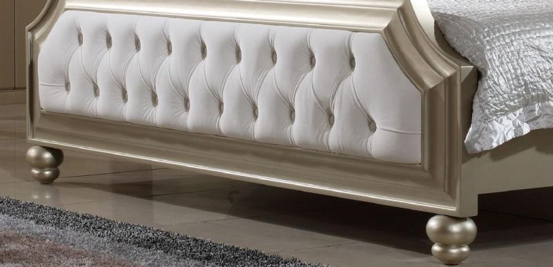 Factory Wholesale Classical Style Solid Wood Bedroom Furniture