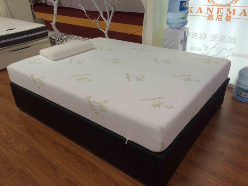 Roll Compress Mattress in Handbag or Carton Box with PU Foam and Memory Foam
