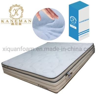 Coolmax Pocket Spring Mattress in a Box Good Memory Foam Mattress