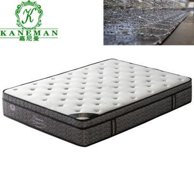 High Quality Plush Foam Edge Cheap Royal Sleeping Spring Coil Mattress