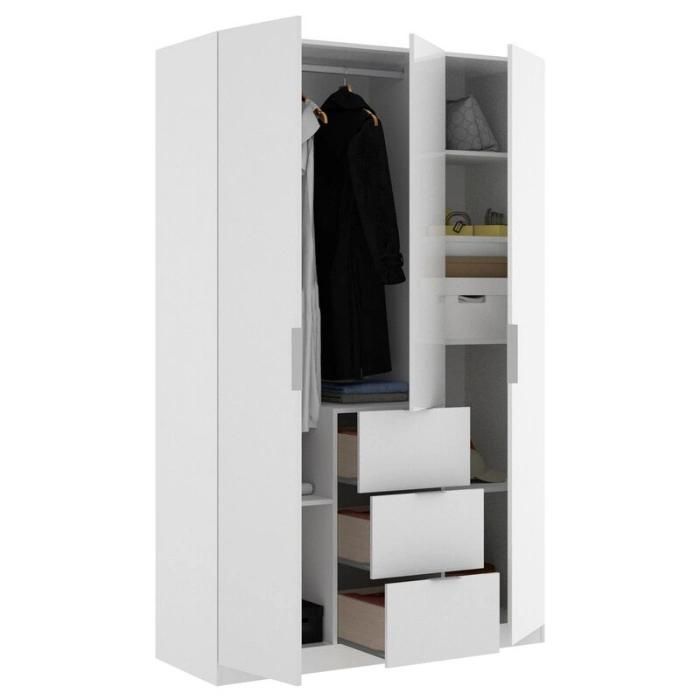 Wholesale Bedroom Closet Furniture Wooden Wardrobe Cabinet