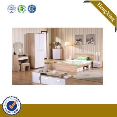 Complete Simple Elegant Style Hotel King Size Bedroom Suite Furniture Storage Bed