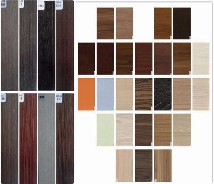 Australia Contemporary Style Wooden Grain Wardrobe Walk-in Closet