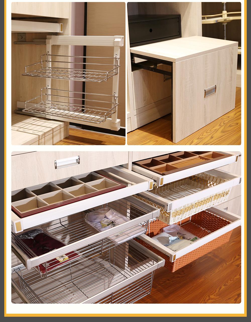 02 Customized Walk-in Wardrobes with Sufficient Storage Constrction