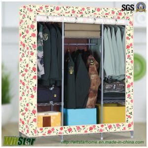 Big Size Moistureproof Dustproof Cloth Wardrobe (WS16-0078, for bedroom furniture)