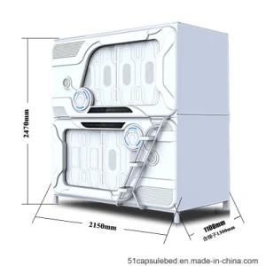 Micane Factory Designs Capsule Hotel Bed