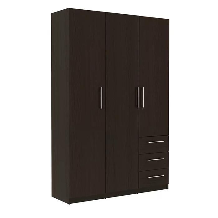 Wholesale 3 Door Bedroom MDF Wooden Clothes Wardrobe (HF-WF05142)