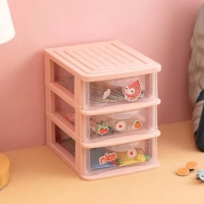 1315 Multiple Layers Plastic Desktop Drawer Storage Box Sundries Sorting Cabinet