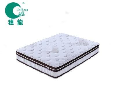 Home Furnture Soft Foam Pocket Spring Rolled Mattress for King Bed (SL2105)
