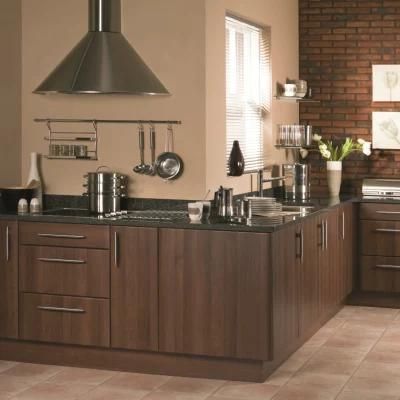 Modern Style Matte Lacquer Wood Kitchen Cabinets