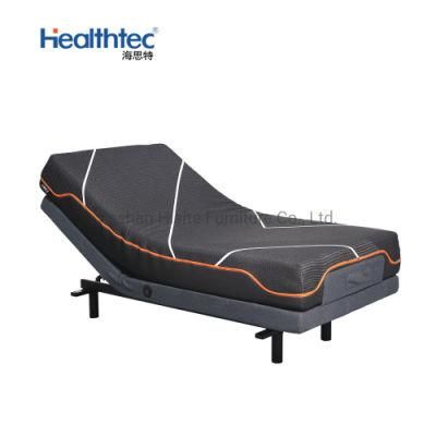 Foldable Electric Adjustable Bed Frame Queen Size Beds with USB Port Massage Zero Gravity