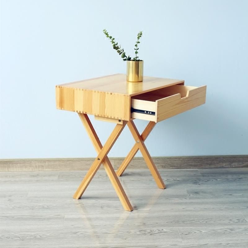 Minimalist Bedroom Furniture Night Stand End Table with Drawer