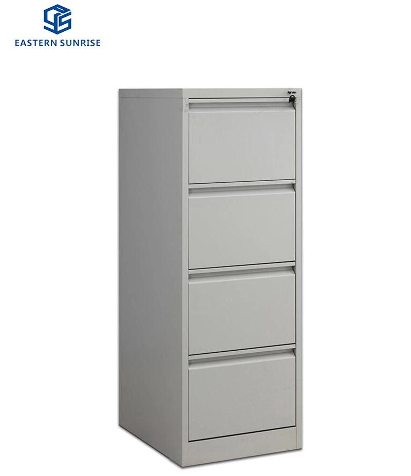 Hot Sale 4 Drawer Metal Filing Cabinet with Anti-Tilt System