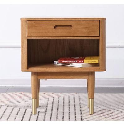 Simple Single Drawer Bedroom Nightstand Side Cabinet