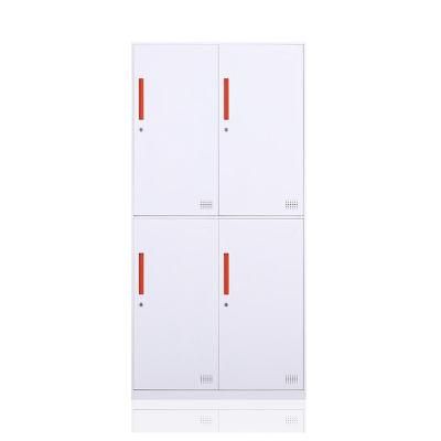Wholesale Metal Steel Storage Clothes Wardrobe 4 Door Locker