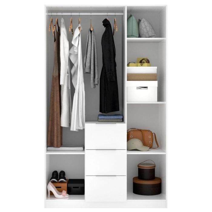 Wholesale Bedroom Closet Furniture Wooden Wardrobe Cabinet