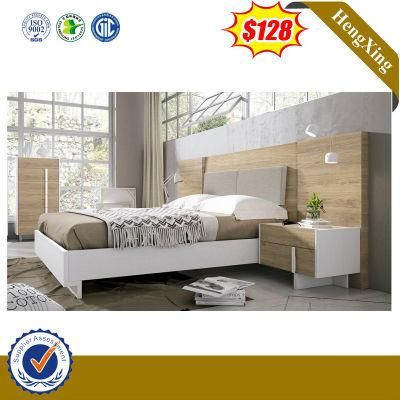 China Factory Home Furniture King Bed Single Room Bed