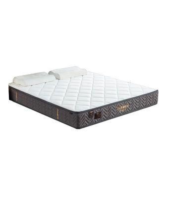 Compressed Wholesale Double Queen Size Memory Foam Pocket Spring Bed Mattress