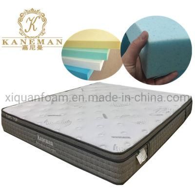 Luxury Online Memory Foam Mattress Pocket Spring Mattress in a Box