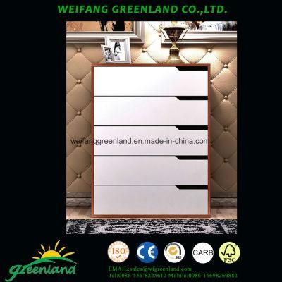 High Quality Wood Board Panels Chest of Drawers