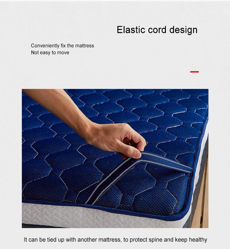 College Dorm Bed Mattress Thick 10cm Roll Foldable Comfortable Foam Single