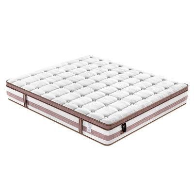 Queen Size Latex Mattress Pocket Spring Foam Bed Mattress for Hotel Bed