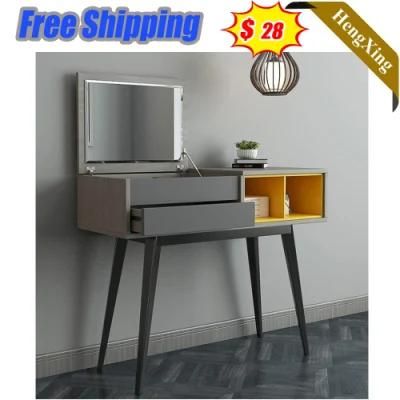 Modern Wooden Wardrobe Makeup Desk Dresser Furniture Dressing Table