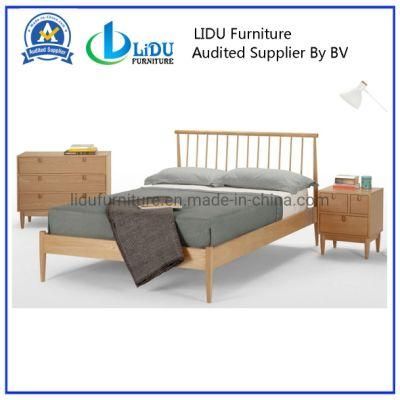 Solid Wood Bed Oak Bedroom Furniture/Furniture Bed/Kids Bedroom Set