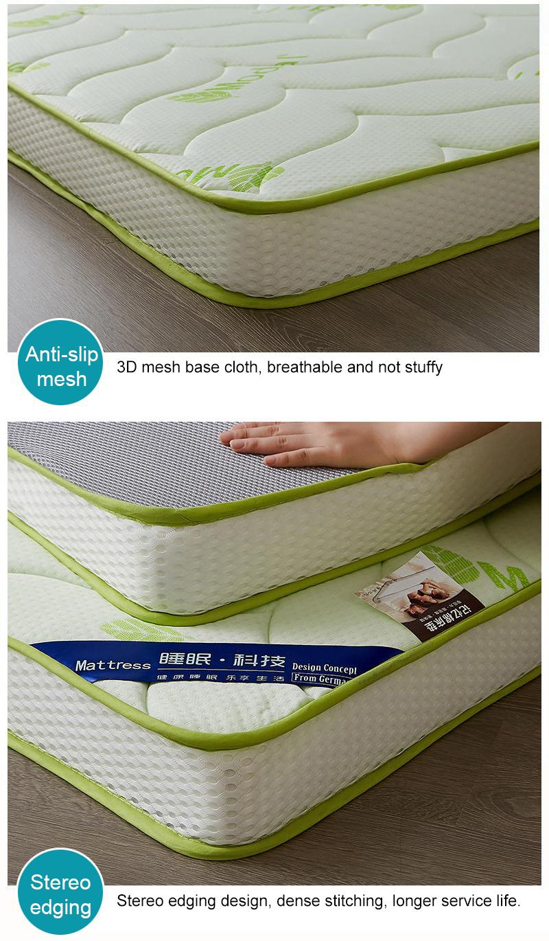 Motel Bed Mattress Thick 10cm Multi-Purpose Soft Latex Twin
