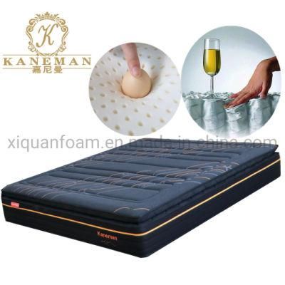 Royal Spring Mattress Pillow Top Latex Pocket Spring Mattress Custom Bed Mattress