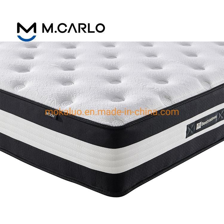 Latex Queen King Modern-Bedroom-Furniture Mattress Tencel Fabric Roll Packed Spring Folding Mattress Double King Size