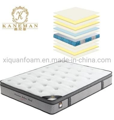 Luxury Pocket Spring Mattress Memory Foam Mattress Bedroom Mattress
