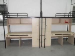 Steel Bunk Bed with Desk and Locker