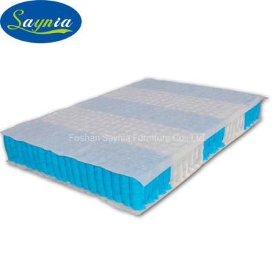High Carbon Steel Wire Bedroom Mattress Inner Pocketed Coil Micro 5 Zone 7 Zone Pocket Spring Unit