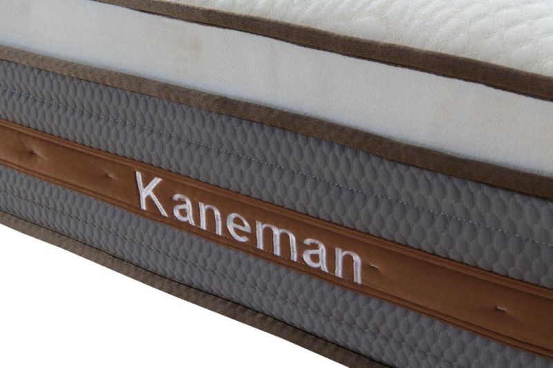 Roll up High Density Foam Hybrid King Size Pocket Spring Bed Mattress