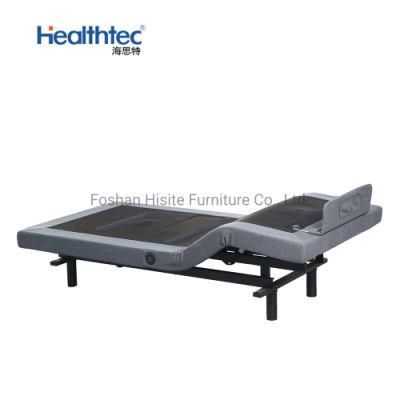 Furniture Style Luxury Power Electric Adjustable Bed for Elderly Adjustable Base Frame with Massage