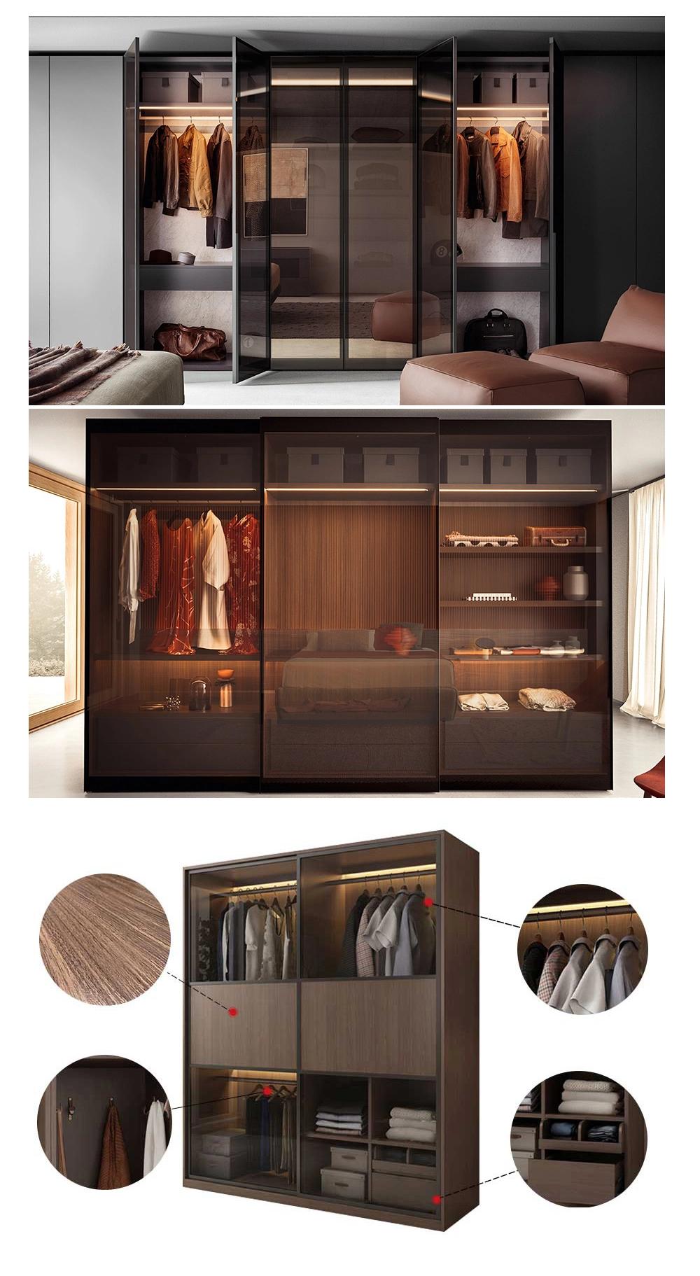 Wood Bedroom Furniture Walk Wardrobe Design
