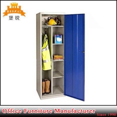 Luoyang Anshun Attractive Appearance Two Door Steel Closet Wardrobe