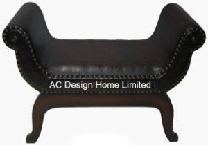 Designer PU Leather/Wooden Indoor U Shape Bench