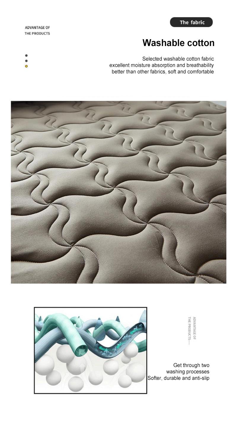 Travel Bed Sleeping Pad Thin Multi-Purpose Damp-Proof Comfortable Full XL