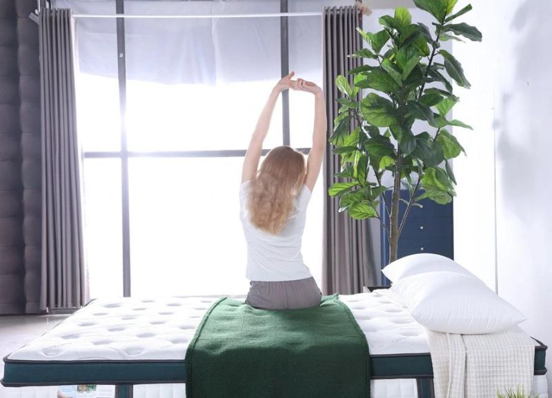 12inch King Size Mattress Zone Pocket Spring Mattress Memory Foam Mattress