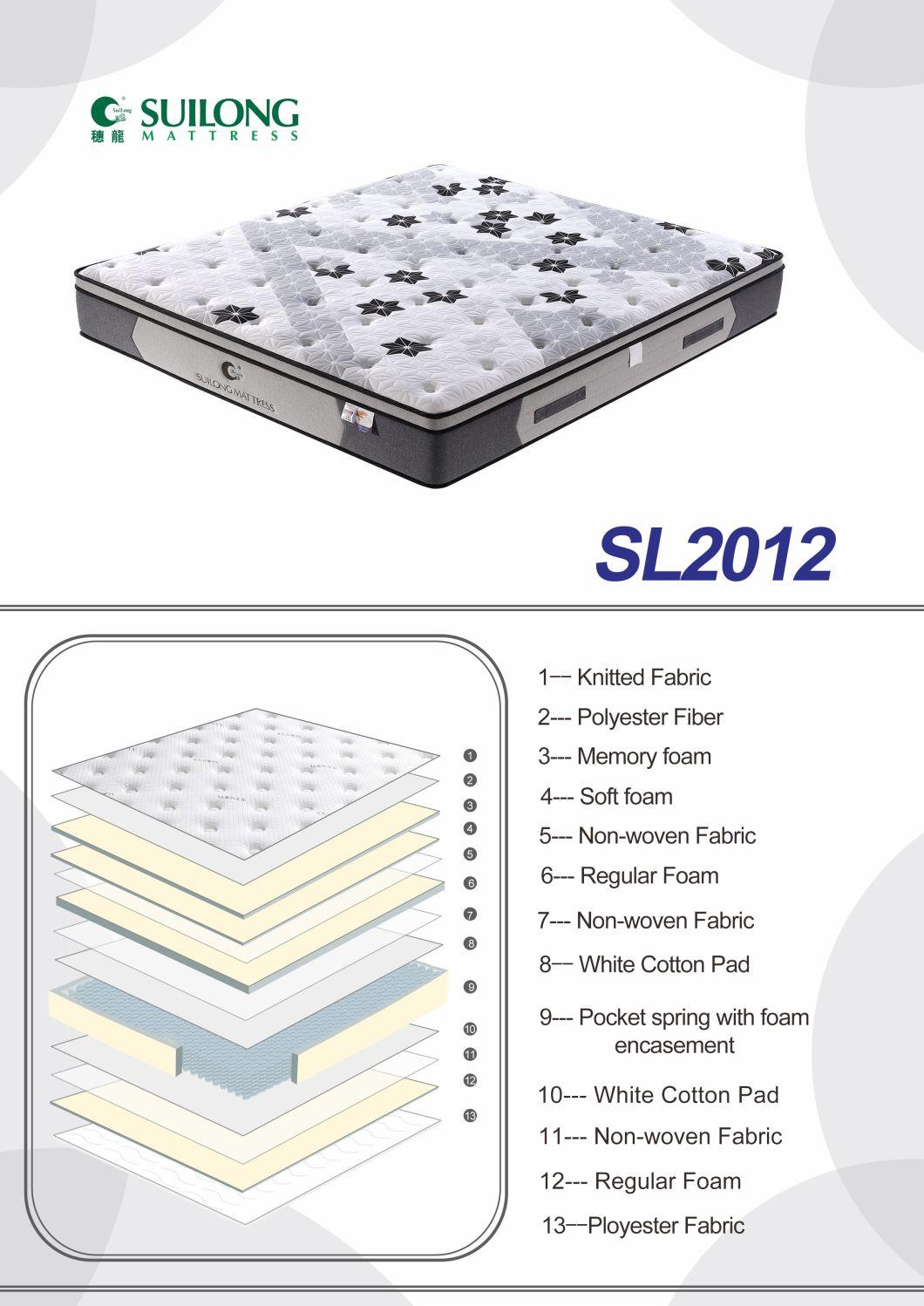 Hotel Furniture Fashion Design Memory Foam Mattress Mattress King