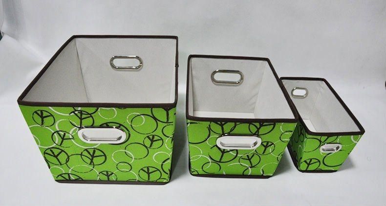 High Quality Cabinet Fabric Drawers and Metallic Tube Shelf
