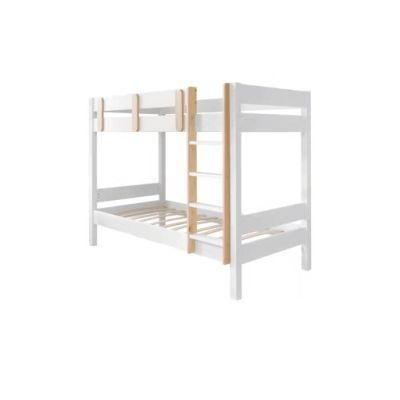 Wooden Bunk Bed with Single Bed Solid Wood Painted Frame1900*990mm