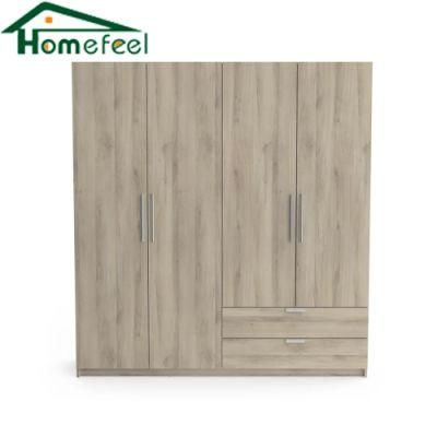 Modern Bedroom Furniture Set Wooden Closet Multi Space Storage Wardrobe