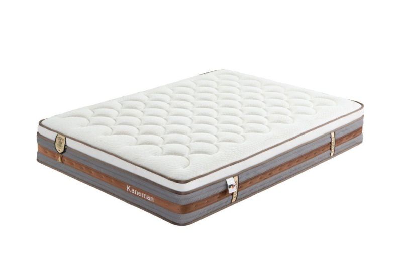Roll up High Density Foam Hybrid King Size Pocket Spring Bed Mattress