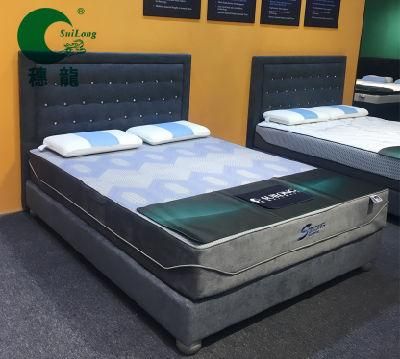 Comfortable Mattress Furniture Fabric Cover Pocket Spring Mattress